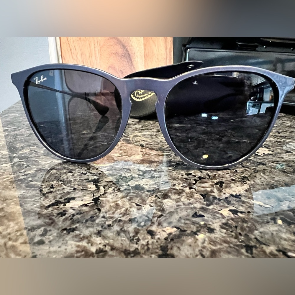 Ray-Ban Erika blue metallic Metal frame 54mm